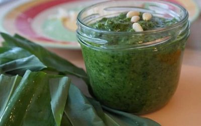 Pesto can be made from any herbs and even seasonal greens