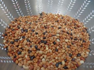 field peas and other legumes have a savory flavor