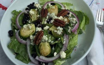 Go Wild This Holiday Season! Wild Blueberry Holiday Salad with Wild Blueberry Vinaigrette