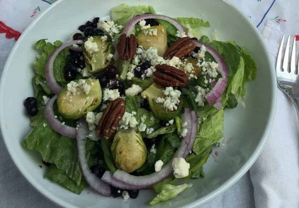 Wild Blueberry Holiday Salad ready for your next celebration