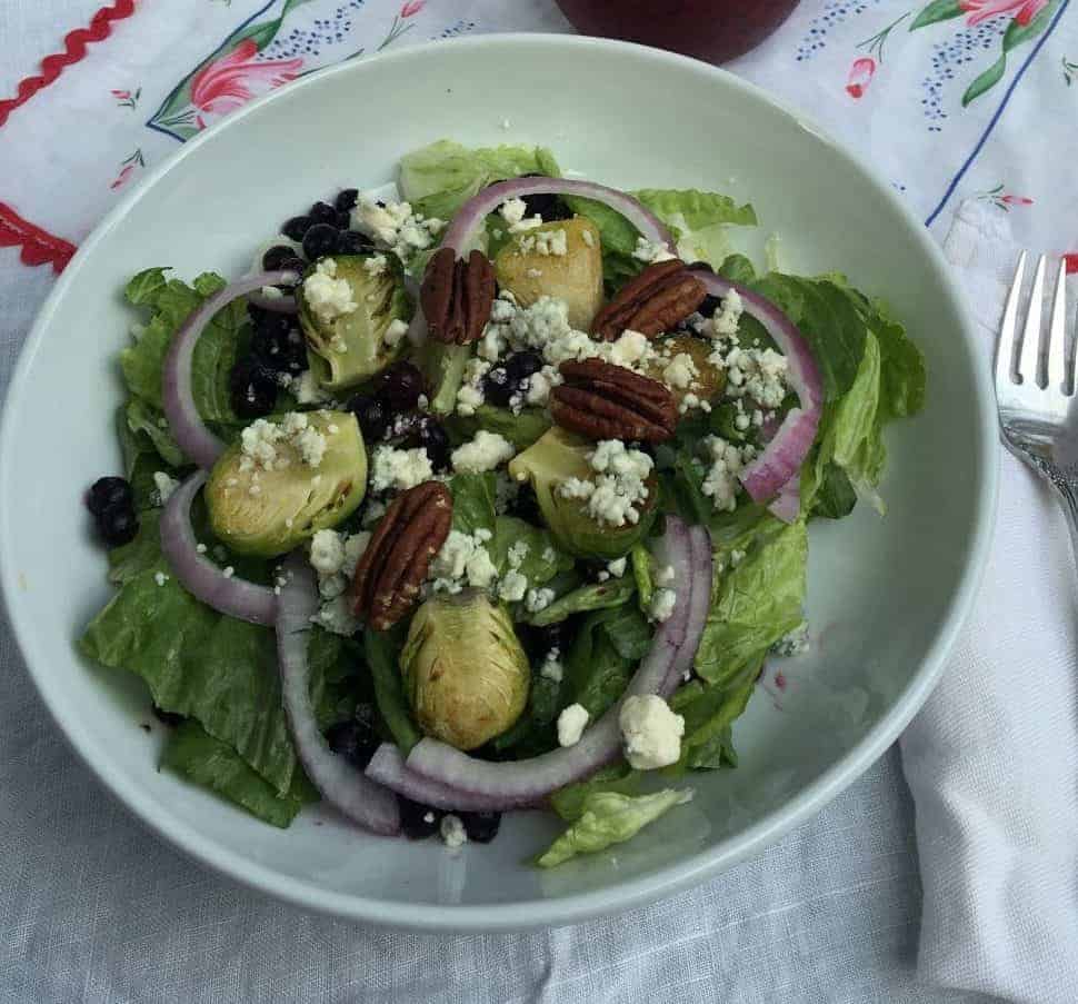 Wild Blueberry Holiday Salad ready for your next celebration