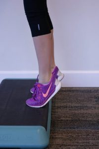 Learn this Calf Stretch Lower Heel