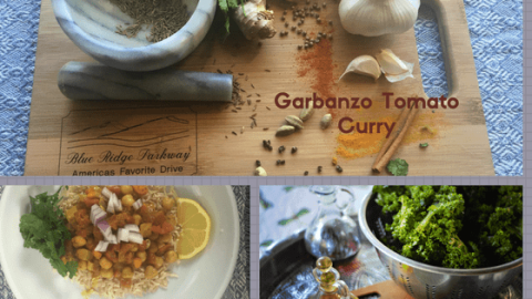 recipe for garbanzo tomato curry