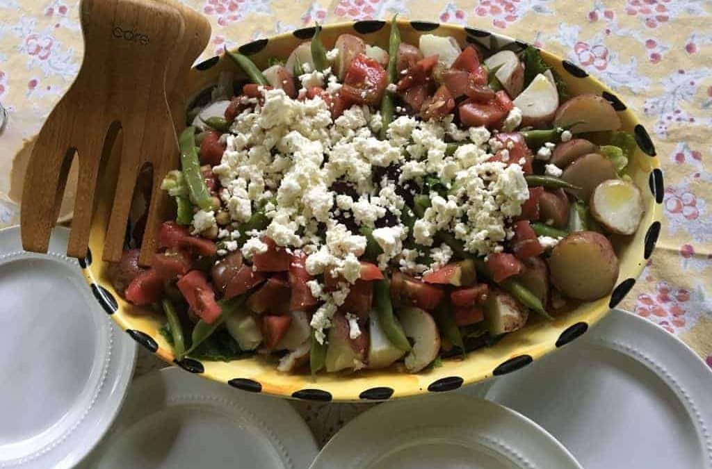 Summer Salad Chickpea Nicose Recipe