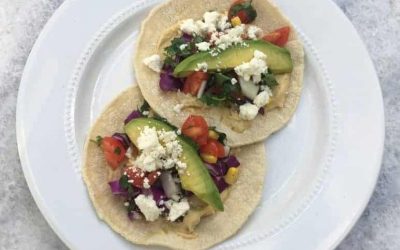 Simple Hummus Tacos for a Cool, Fresh, Summer Meal