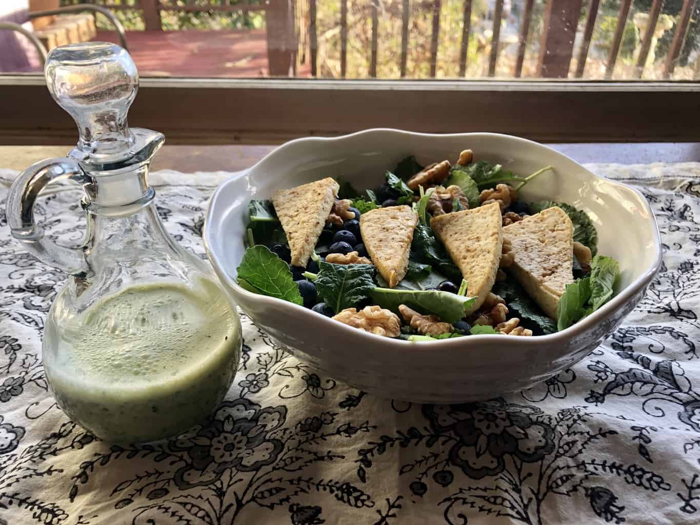 Tangy Yogurt Dessing Recipe for Kale Salad