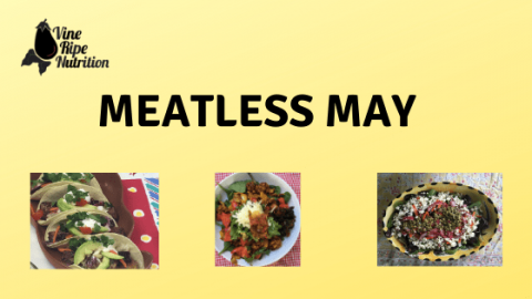 Because of current meat shortages it is important to consider eating more meatless meals.