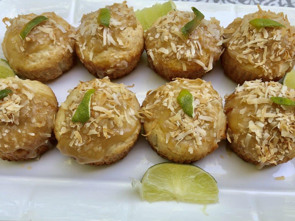 Little Cakes with Lime and Coconut