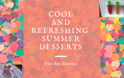 Low Fodmap Desserts and Treats for Summer Fun and Cool