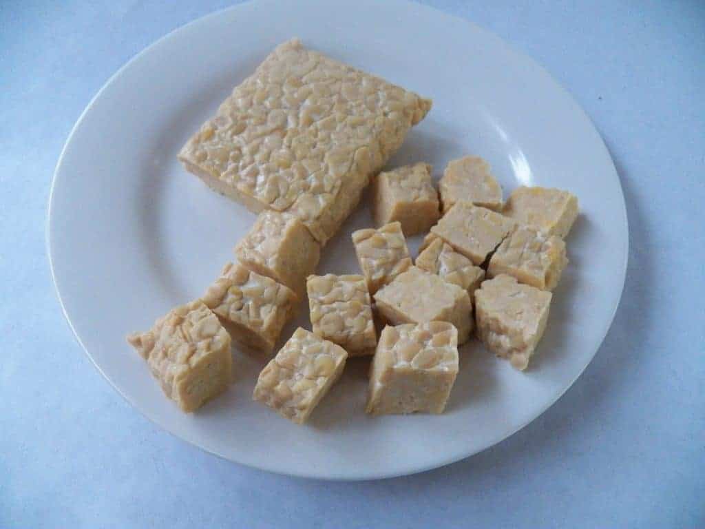 Tempeh ready to be prepared into something great