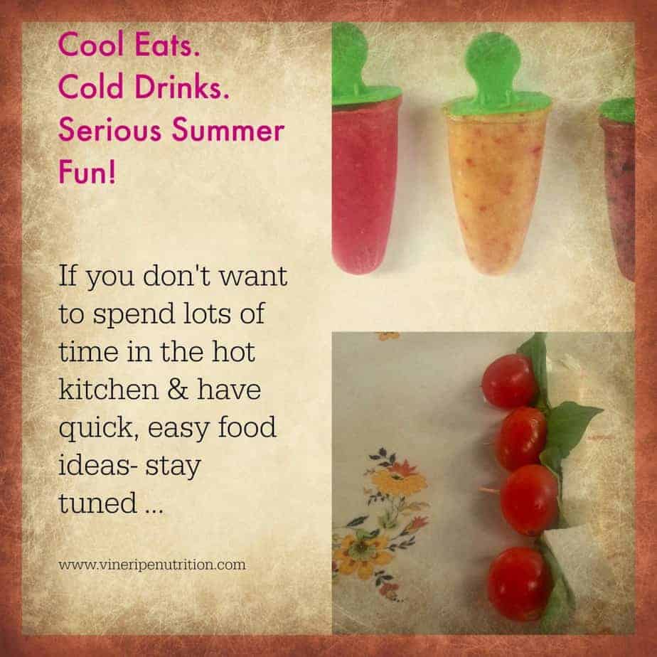 Ideas to make easy cool, summer recipes