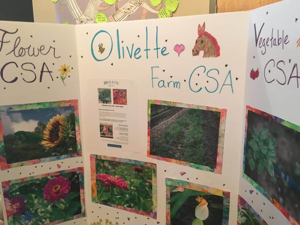 Olivette Farm Poster