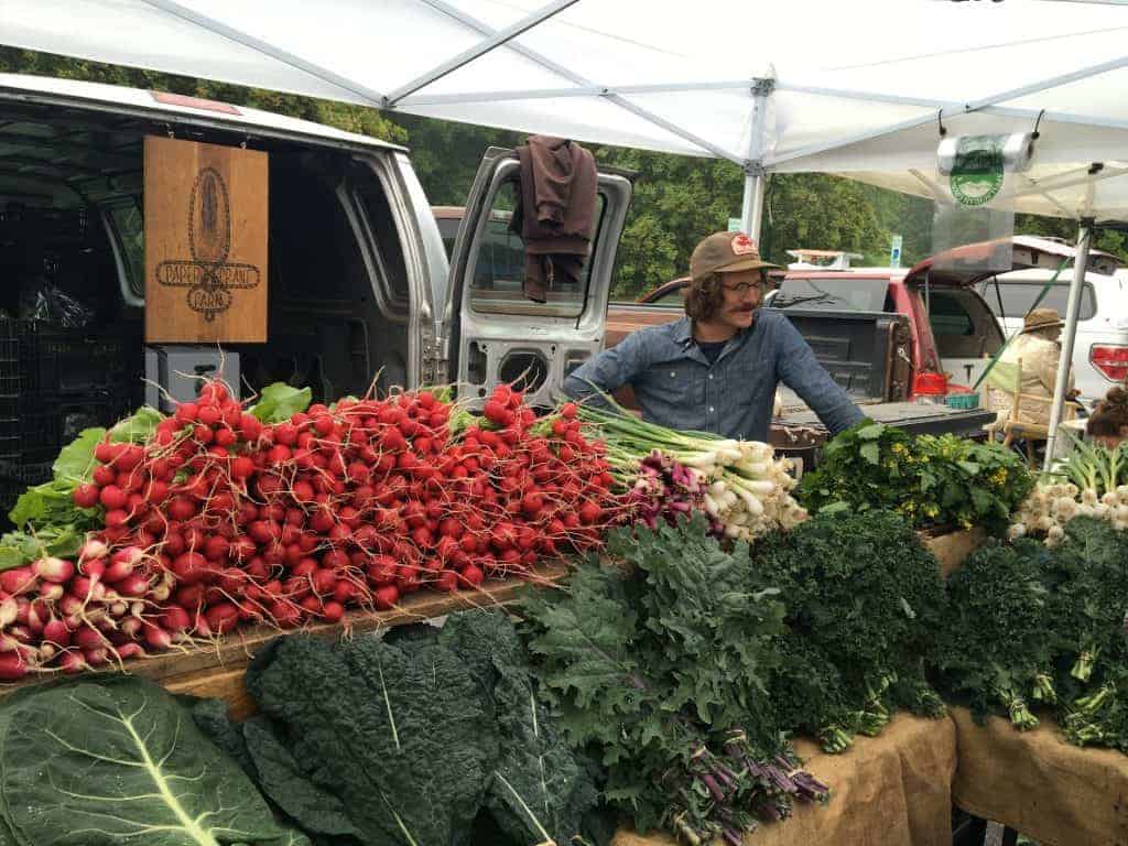 Love all the beautiful vegetables from Paper Crane Farms