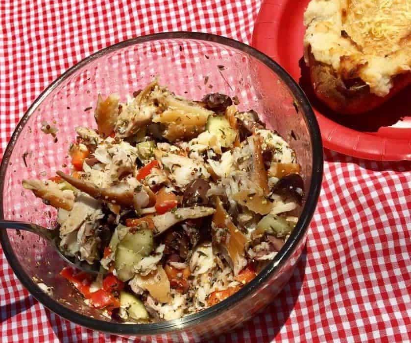 Seasonal Trout Salad