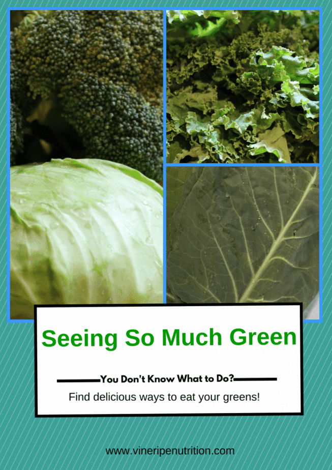 What greens do you like to eat? This post talks about all the ways to get your greens!