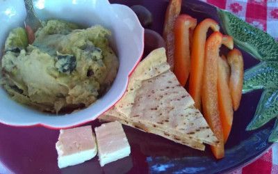 Back to School Snacks Grown Up Style: Not Your Boring Vegetable Tray!