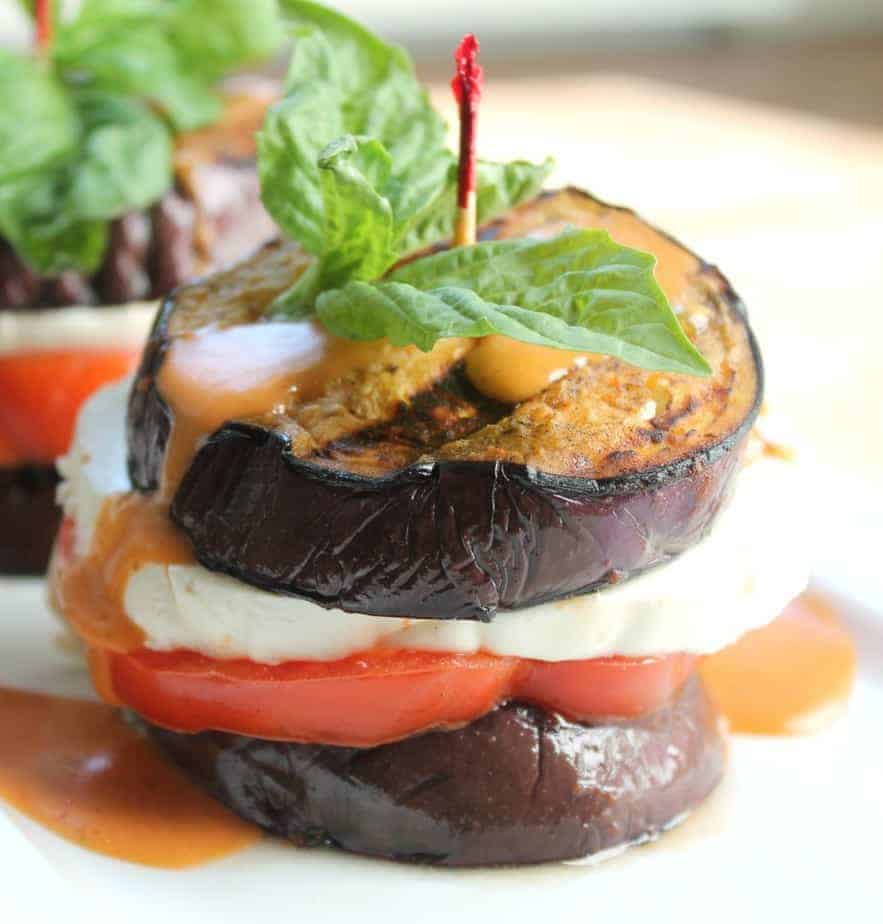 Eggplant Stacks are an incredible recipe