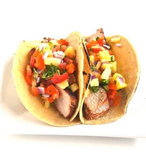 pork tacos are delicious especially if the meat is grilled