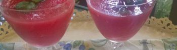 Watermelon mint sipper for two to cool off