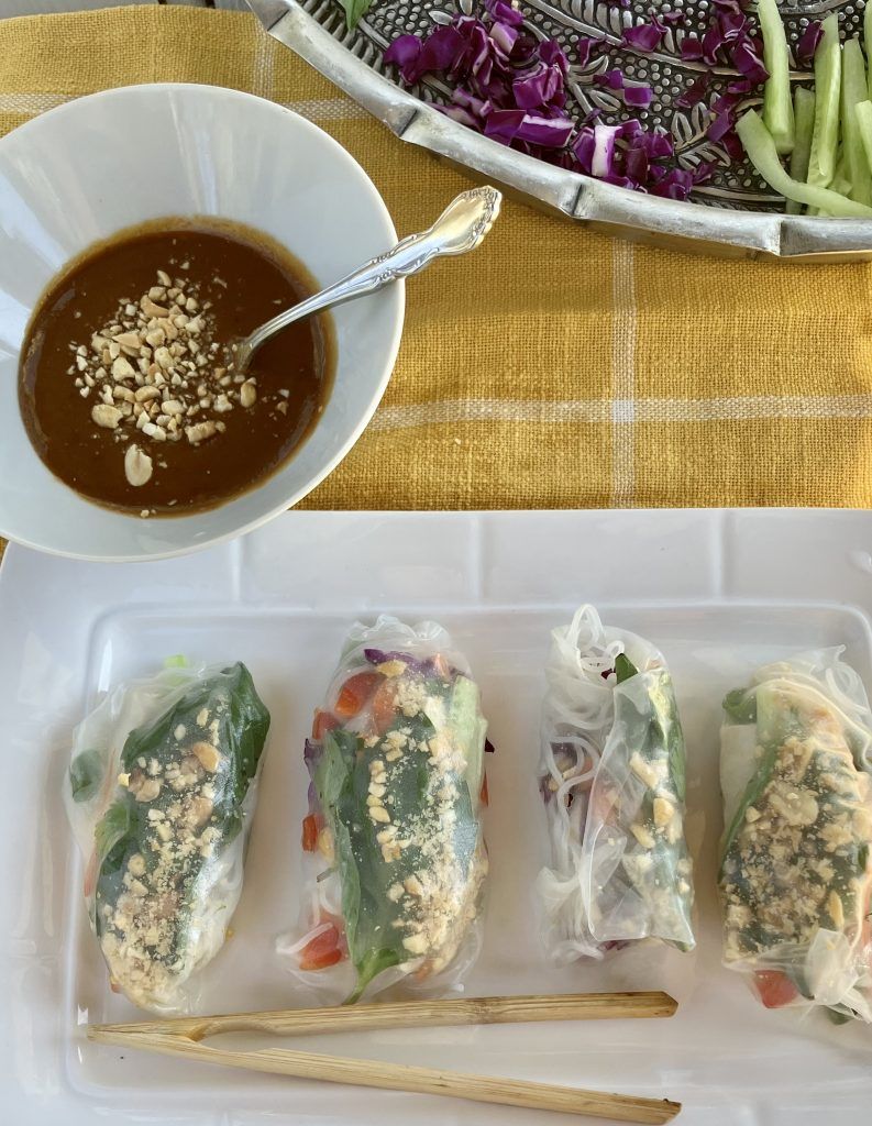 This post features a veggie Roll Recipe