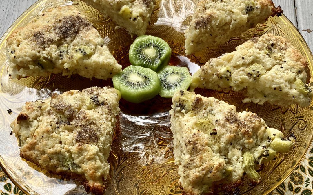 Here are some kiwi scones