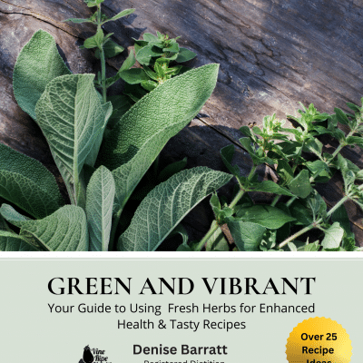 Cookbook Cover for Fresh Herb Book