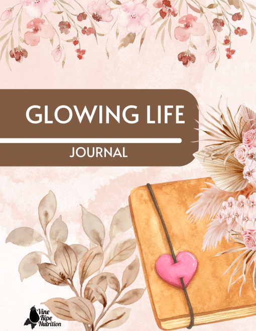 Use this food journal with a place to include other healthy habits.
