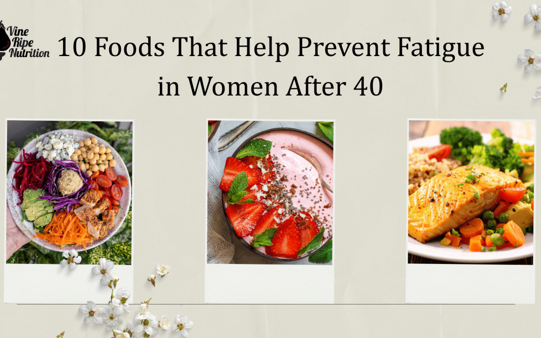 Best 10 Energy Boosting Foods to Reduce Perimenopause Fatigue
